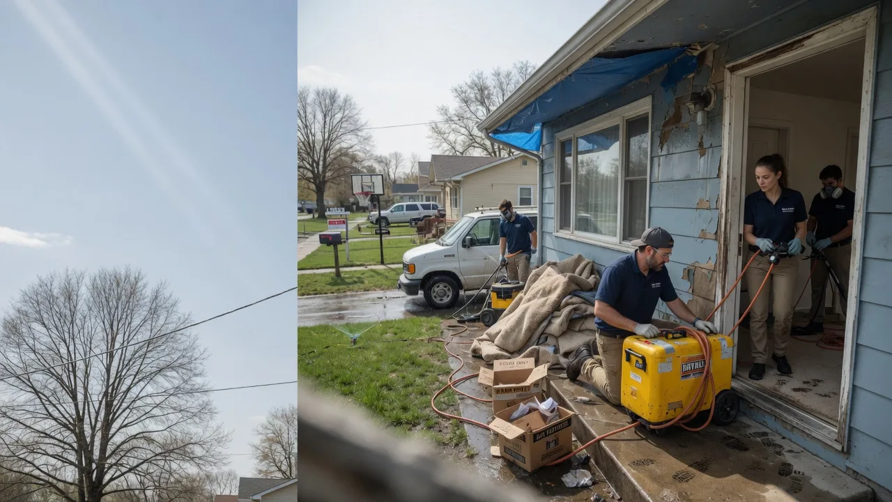 Basement Flood Cleanup in Broomes Island, MD near me
